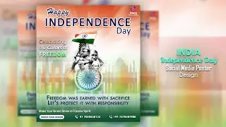 Independence Day Poster Design | Independence Day Banner Design | Social Media Poster Design