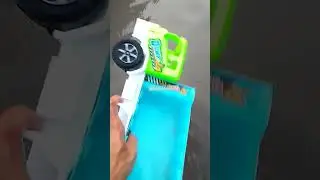 Dump Truck Pasir oleng Jatuh Ke Sungai | Sampe Bak nya terlepas#cartoys#shorts