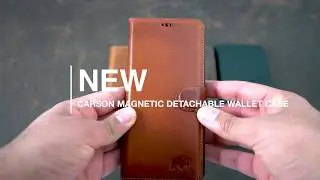 BlackBrook Carson Magnetic Detachable Wallet Case for Samsung Galaxy S10+ Plus