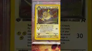 PSA 9 1st Edition Dark Raichu #pokemon #pokemoncards #pokemoncollections #pokemoncollector