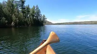 Paddling - Duncan Lake from the West Bearskin Lake portage to Campsite 662 in the BWCA