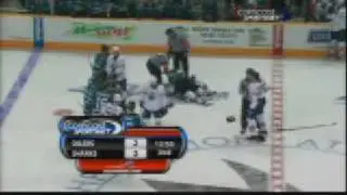 Theo Peckham vs Claude Lemieux Feb 17 2009