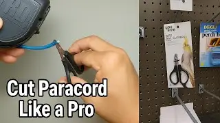These Scissors Cut Paracord Better Than You Think!