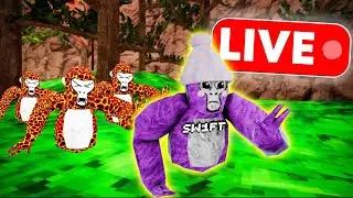 🔴LIVE gorilla tag Road to 1700 subscribers🔴