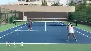6/29/'20 USTA NTRP 7.0 mixed doubles set1