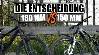 150 mm vs  180 mm Kenevo SL vs  Levo SL  -  Wieviel Federweg braucht man Wirklich ?