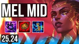 MEL vs FIZZ (MID) | EUW Master | 25.24