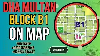 DHA MULTAN Prices Increase | Sector B1 Latest Update | On Map Update