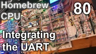 Интеграция UART — создание 8-битного конвейерного процессора — часть 80