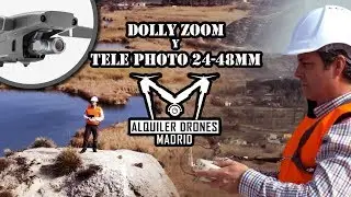 Dolly Zoom y Tele foto con dron Mavic 2 Zoom