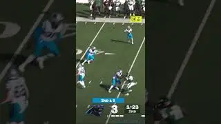 Chuba Hubbard is left wide open and takes full advantage for the Panthers vs Jets 🏃&zwj;♂️💨