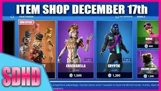 Crackshot Returns! Item Shop December 17th, 2019