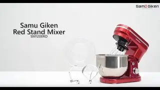 Samu Giken 5.5L Stand Mixer 1200W SM1200RD