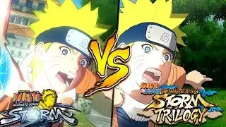 COMPARISON \ Naruto Ultimate Ninja Storm VS Naruto Ultimate Ninja Legacy - 1080p 60fps