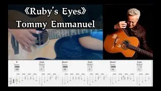 (Tab) Tommy Emmanuel - Ruby's Eyes  | Guitar Fingerstyle
