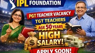 All Subject Teachers Vacancy II High salary Vacancy #ntt #primary #tgt #pgt #prt #job #newvacancy