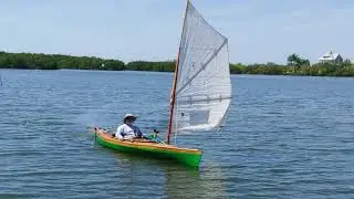 Selway-Fisher 50/50 Sailing Canoe Circumnavigates Rattlesnake Key