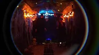 Ghost train at the Donegal Railway Halloween FunDay, October 2024