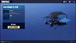 Fortnite Feathered Flyer Glider Skin