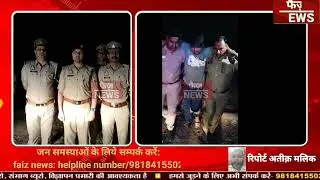 Modinagar police ने मुठभेड़ मे 1 लुटेरे को गिरफ्तार किया।तमंचा,10,000/रु व चोरी की motorcycle बरामद।