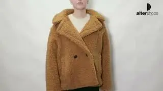 UGG  GERTRUDE SHORT TEDDY COAT  &Kappa;&alpha;&phi;έ &alpha;&nu;&omicron;&iota;&chi;&tau;ό 1144454