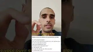 o que o suicida costuma falar ANTES DE MORRER ⚠️pedido de ajuda🫂#shorts