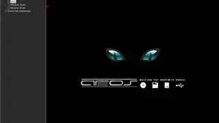 AROS boot menu take #2