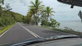 Driving the Captain Cook Highway Australia - HD FilmedFromTheCar, Queensland