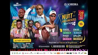 Spot publicitaire LA NUIT DES VACANCIERS 2025 (Voix off Evrard BOSSOU)