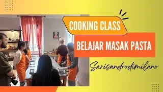 DAILY VLOG SariSandro Di Milano| Bisa masakin Abang Ale Pasta homemade dirumah deh - Milan Italy