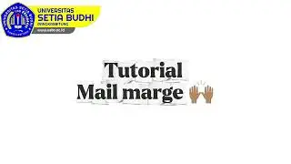 Tutorial membuat Vlookup & Mail marge.(TUGAS KULIAH)