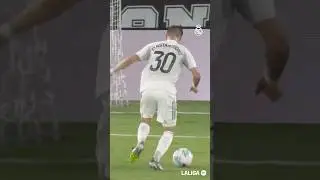 🤩 You never forget your first Real Madrid goal! #LaLigaHighlights #RealMadrid #Mastantuono