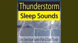 Thunderstrikes with Falling Rain for Insomnia