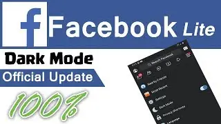 How To Enable Dark Mode On Facebook Lite App | Facebook Lite Dark Mode 2020