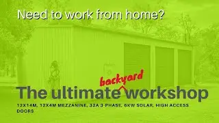 The ultimate backyard workshop tour | by Brendan Homan Property