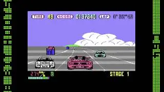 Outrun (US Gold 1986) - Commodore 64