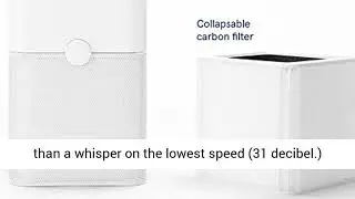 Blueair 211+ Air Purifier 3 Stage with Two Washable Pre, Particle, Carbon Filter, Captures Allergens