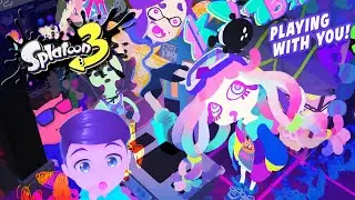 🔴RETURN of the HAPPY!👀 SPLATOON 3 with Viewers !pool