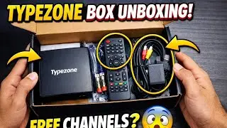 Typezone Mpeg4 HD settop box unboxing | ddfreedish
