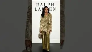 Powerful Celebrities at Ralph Lauren  Collection Spring fashion 2026. Credit  Onwards.com.