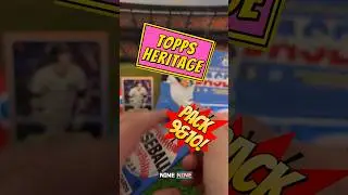 Topps Heritage HighNimber Packs 9&10!##fatherandsons #collector #rippingpacks #topps #baseballcards