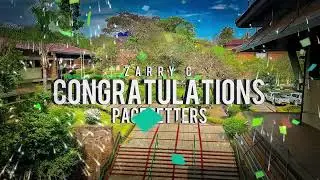 Zarry C _ Congratulations (Pacesetters Official Visualizer)