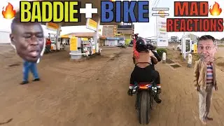 She Got Everyone Staring From the Back of My Superbike 👀🏍️