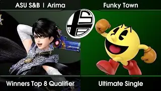 S&Bagar #10 - Arima (Bayonetta,R.O.B.) Vs. Funky Town (Pac-Man) SSBU Ultimate Tournament