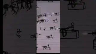 stickman vs zombie war 02 #alanbecker #stickman #sketch #anime #youtubeshorts