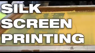 SCREEN PRINTING JUTE TOTE BAGS ( 1000 manual Prints in Fast! )