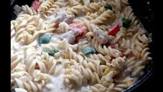 Chicken Pasta in White Sauce | Fusilli Pasta in White Sauce |How to make Chicken Pasta in WhiteSauce