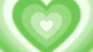 4K 1 Hour Aura Green Heart Tunnel Y2K Aesthetic Background Video Screensaver Lightning Mood Light