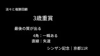 淡々と複勝回顧｜シンザン記念６（炙り出し&rarr;パドック&rarr;最下位の検証） 動画