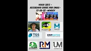 VIDEOS 3813 - Como receber email nfe com erros dos clientes